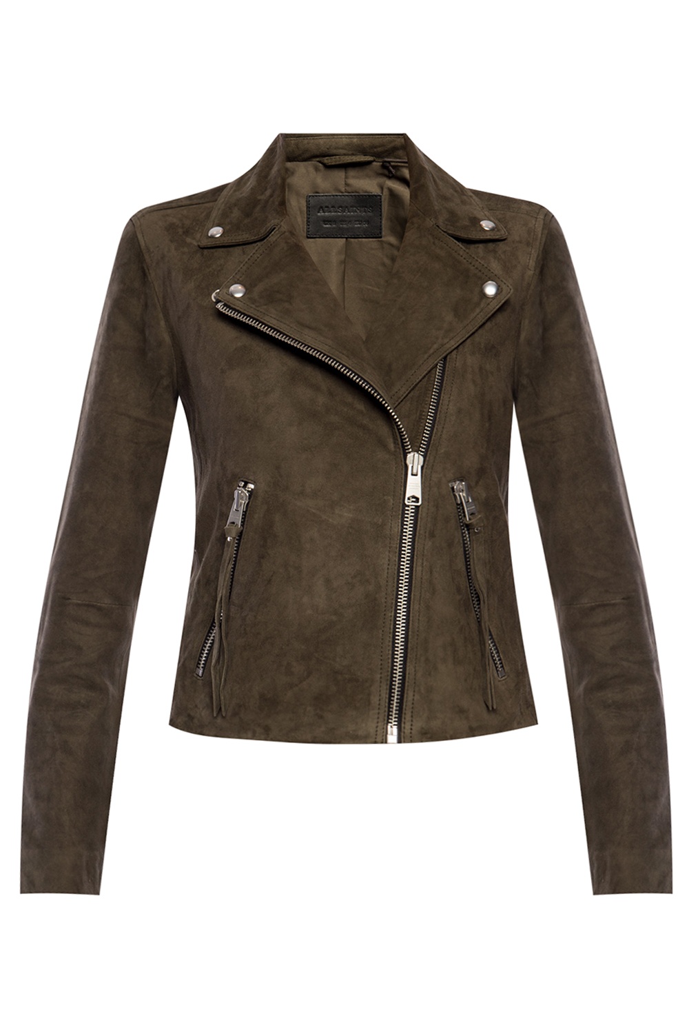 All saints shop dalby suede jacket